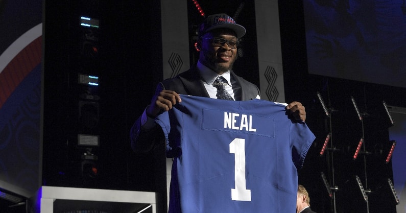 2022 NFL Draft: Contract details released for Evan Neal, New York