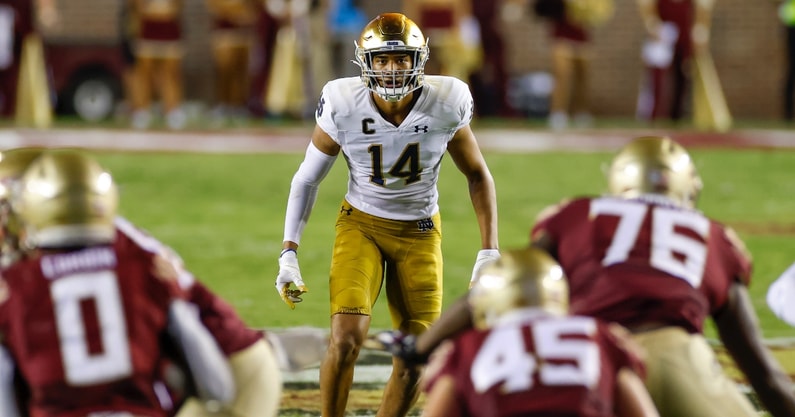 Analysts assign grades after Baltimore Ravens select Notre Dame safety Kyle  Hamilton