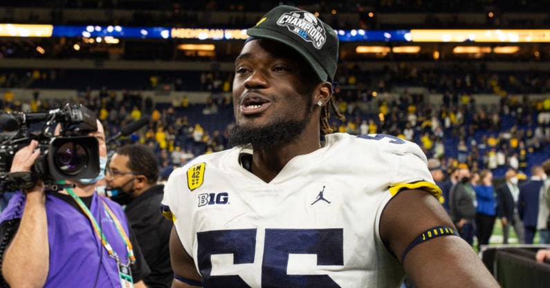 Michigan football: Baltimore Ravens expect David Ojabo to play in 2022