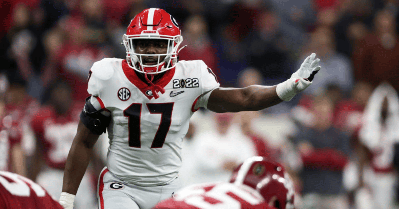 Eagles draft LB Nakobe Dean with the No. 83 overall pick