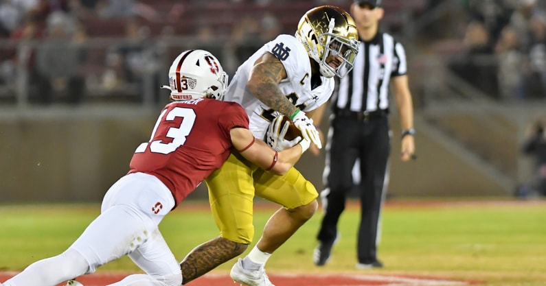 Los Angeles Rams officially sign Notre Dame draft pick Kyren Williams - On3