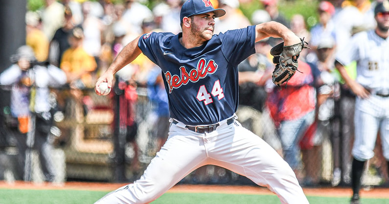 Ole Miss takes down Auburn in Men's College World Series behind Dylan  DeLucia's stellar start