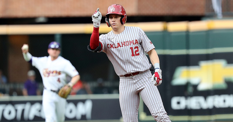 Oklahoma Baseball on X: Crimson and cream. Bring the wood. #Sooners   / X