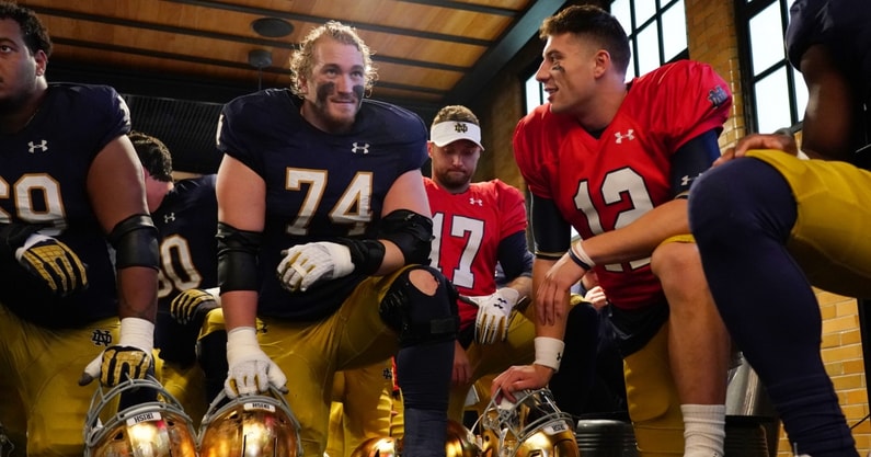 Notre Dame Is the New Offensive Line U. - Sports Illustrated