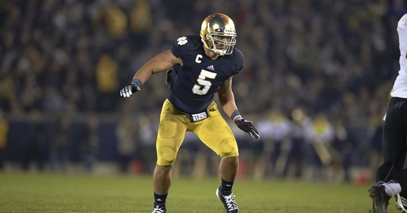 Manti Te'o determined to go out winner for Irish