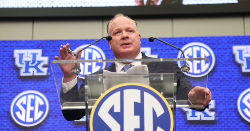 Mark Stoops, SEC Media Days