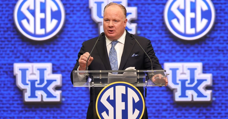 Mark Stoops, SEC Media Days