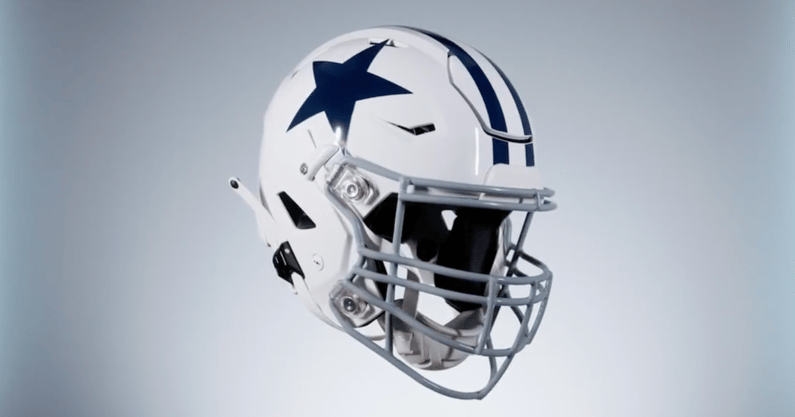 Cowboys Thanksgiving Helmets