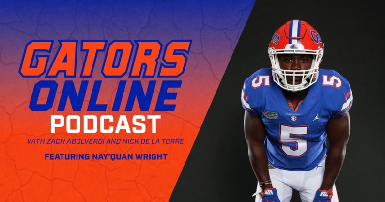 Gators Online Podcast: Nay'Quan Wright talks number change, recovery