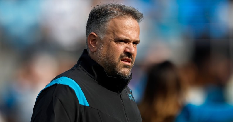 matt-rhule-reveals-why-hes-excited-for-baker-mayfield-panthers-quarterback-competition