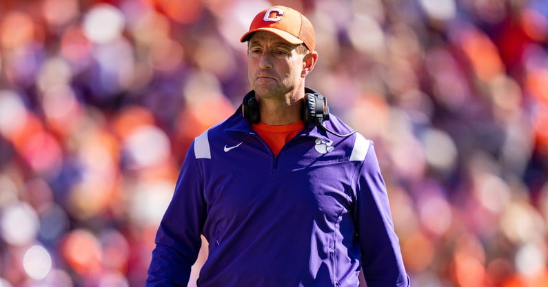 clemson-head-coach-dabo-swinney-on-offensive-line-being-best-position-group-during-fall-camp