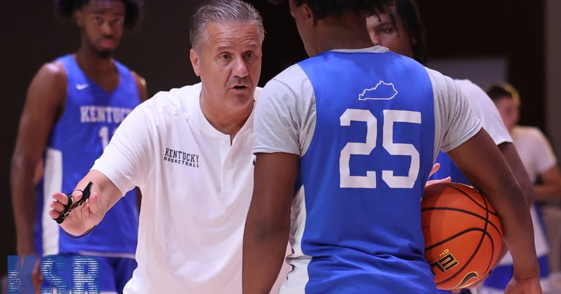 John Calipari, practice