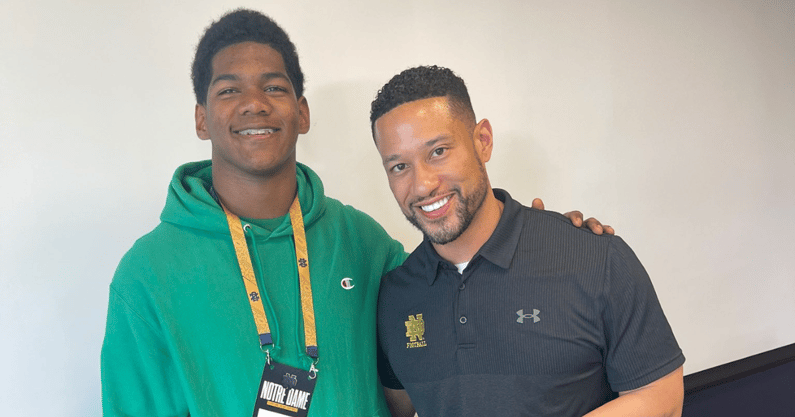 Relationships driving Notre Dame’s recruitment of Brian Robinson