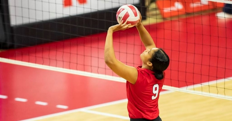 Nebraska setter Kennedi Orr (Nebraska Communications)