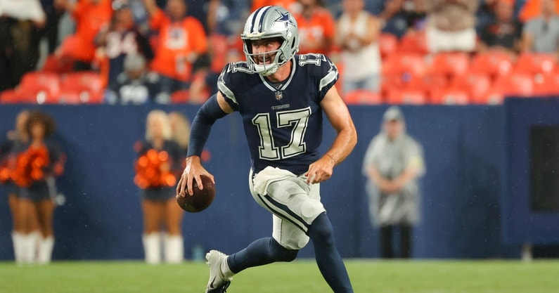 Denver Broncos release former Cowboys quarterback Ben DiNucci
