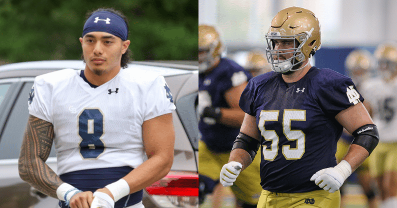 notre dame jarrett patterson marist liufau