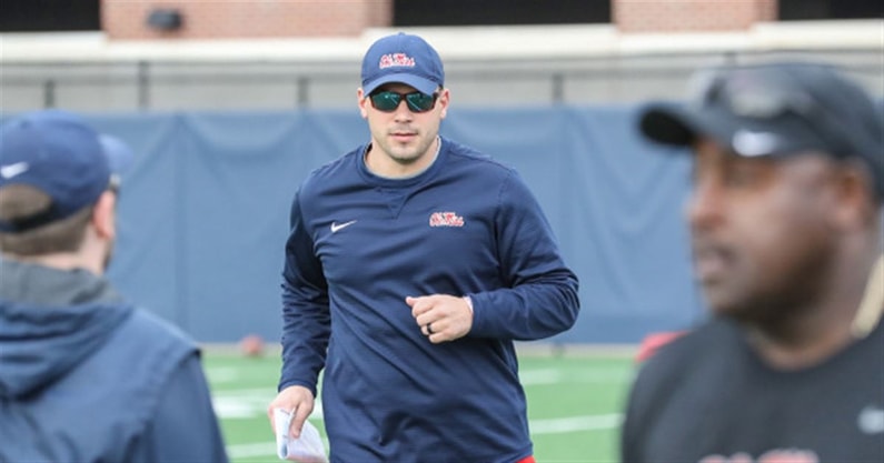 Jon Sumrall, the head coach at Troy, is a former Ole Miss football assistant