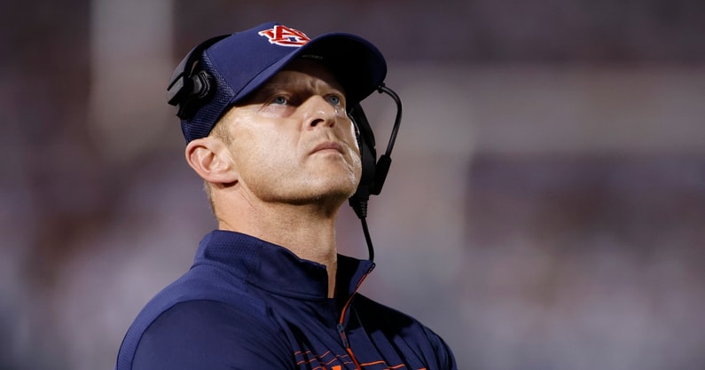 auburn-head-coach-bryan-harsin-talks-the-challenge-of-fighting-indivdualism-on-his-team