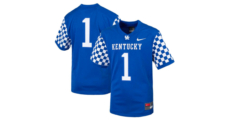 Customized Kentucky football NIL jerseys will soon be on sale for