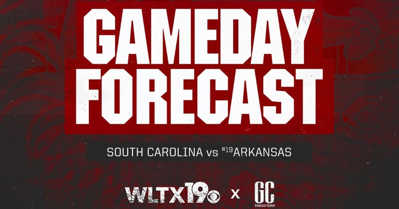 South Carolina football gameday weather forecast: Arkansas