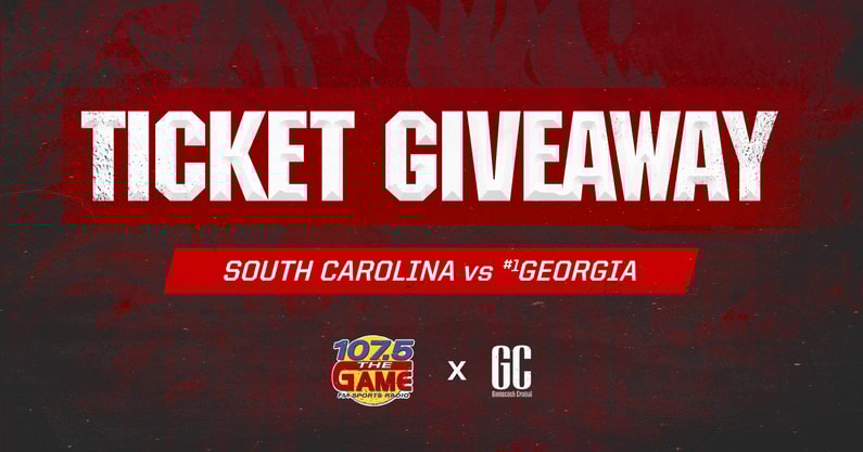 South Carolina-Georgia football ticket giveaway by 107.5 The Game and Gamecock Central