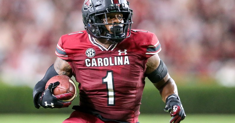 WATCH: South Carolina RB Marshawn Lloyd hurdles defender on way to scoring  go-ahead touchdown