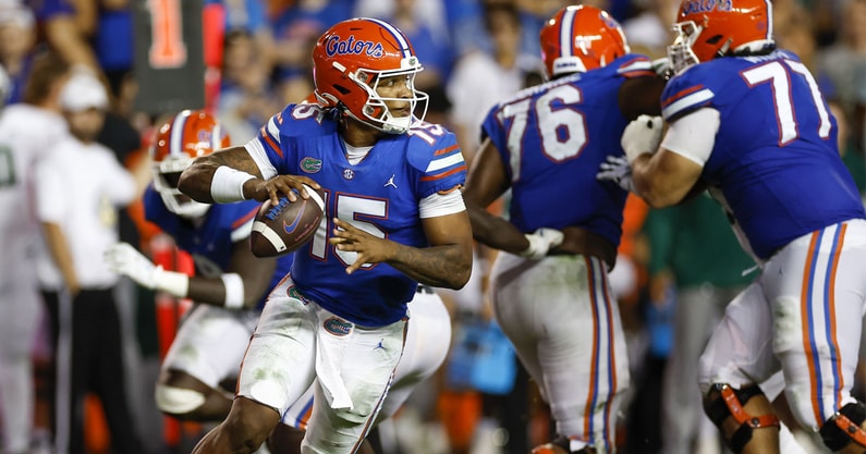 Florida's Richardson has concussion, uncertain vs. South Carolina