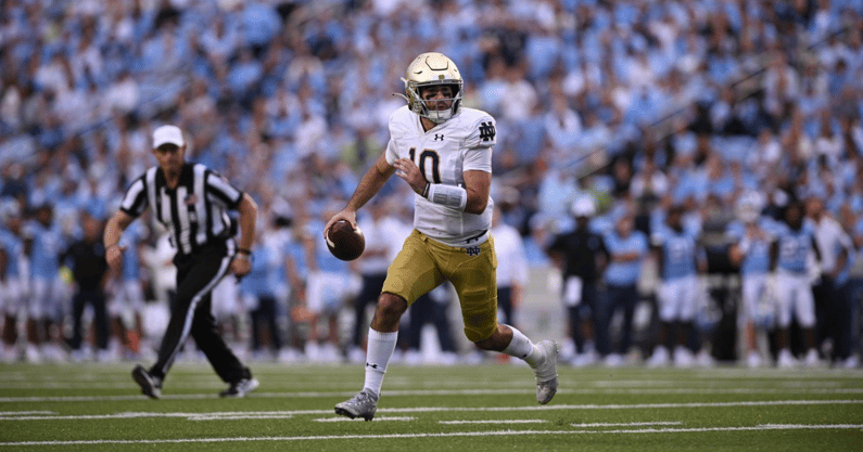 notre dame drew pyne