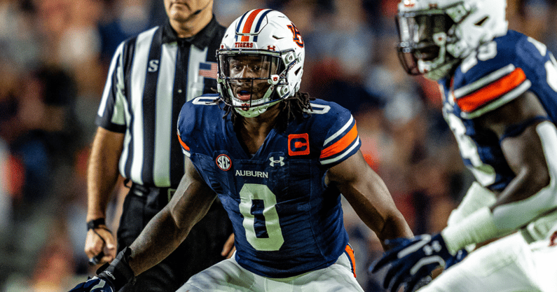 Auburn LB Owen Pappoe officially accepts Senior Bowl invite