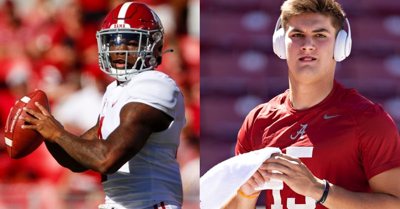Nick Saban reveals how backup QBs Jalen Milroe, Ty Simpson have fared with  more practice opportunities - On3