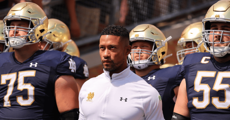 notre dame marcus freeman