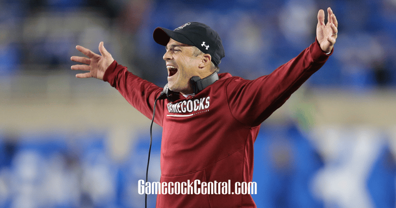 Shane Beamer | South Carolina vs Kentucky| Oct. 8, 2022 | Credit: CJ Driggers, Gamecock Central