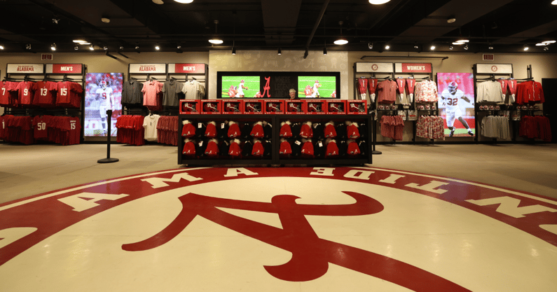 Alabama athletics opening first-ever team store inside Bryant