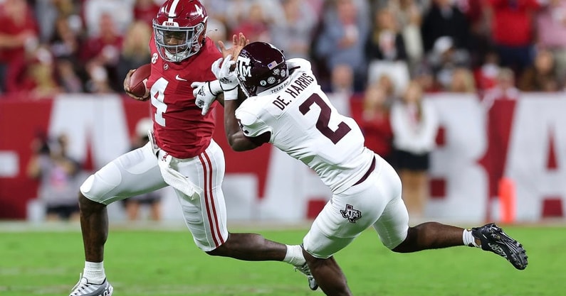 Alabama Crimson Tide football has four on PFF midseason All