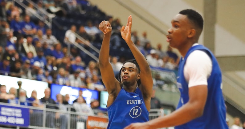Kentucky Men's Basketball on X: Road blues 🔵🔵🔵🔵🔵 #GoBigBlue
