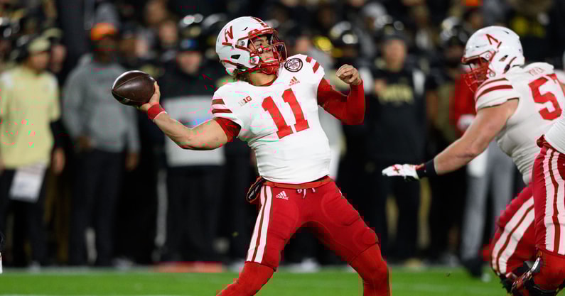 Casey Thompson Nebraska at Purdue