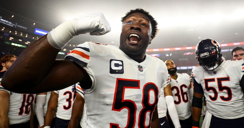 Roquan Smith shows out for Chicago Bears in primetime win