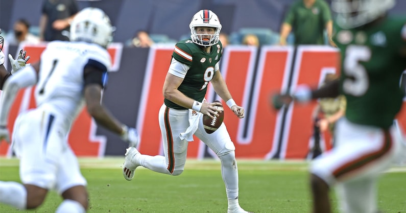 tyler-van-dyke-injury-update-mario-cristobal-jake-garcia-starts-vs-virginia-jacurri-brown
