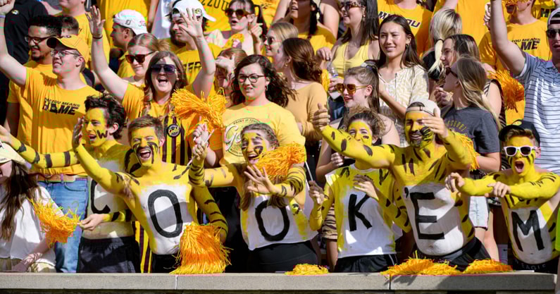 Missouri football fans Faurot Field