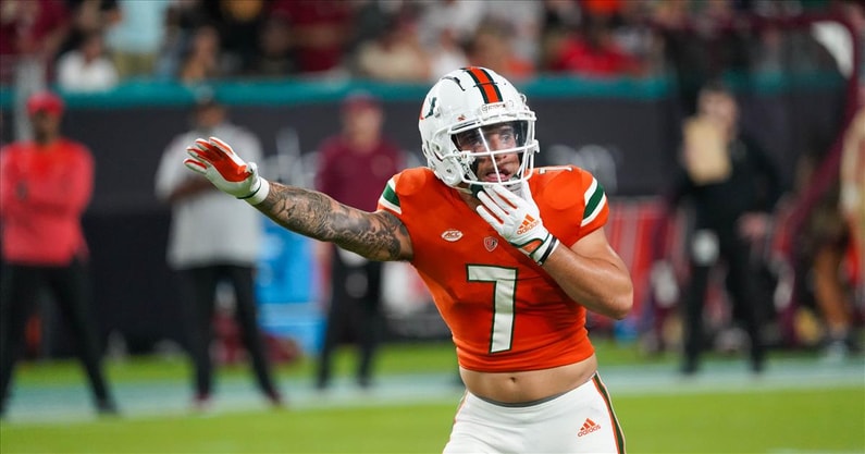 Miami WR Xavier Restrepo
