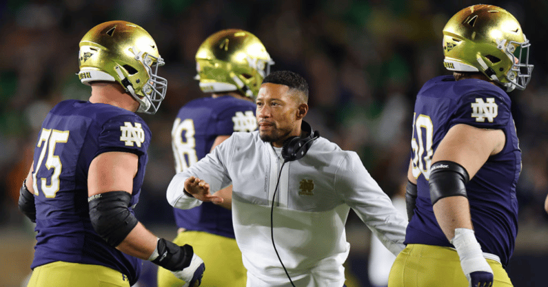 notre dame marcus freeman