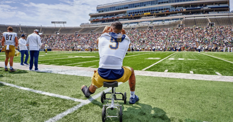 notre dame joe wilkins