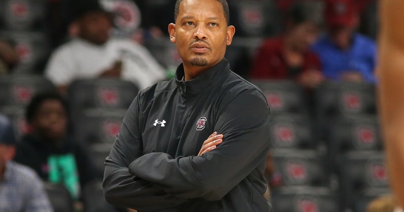 South Carolina men's basketball coach Lamont Paris