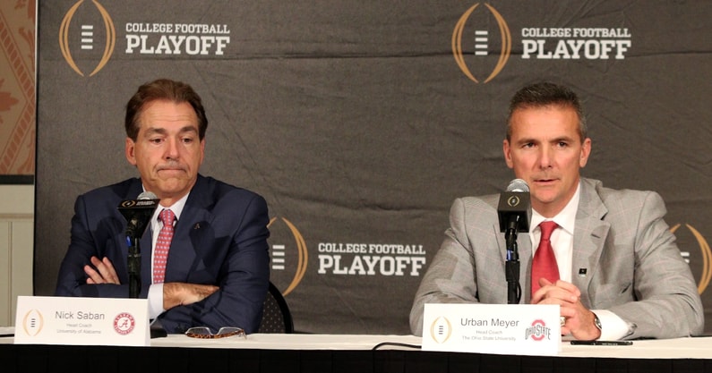 former-florida-ohio-state-head-coach-urban-meyer-defends-nick-saban-and-alabama-with-bold-statement