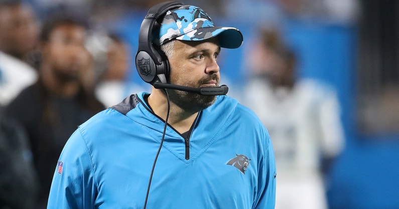 Panthers part ways with head coach Matt Rhule