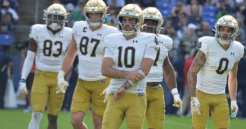 notre dame drew pyne