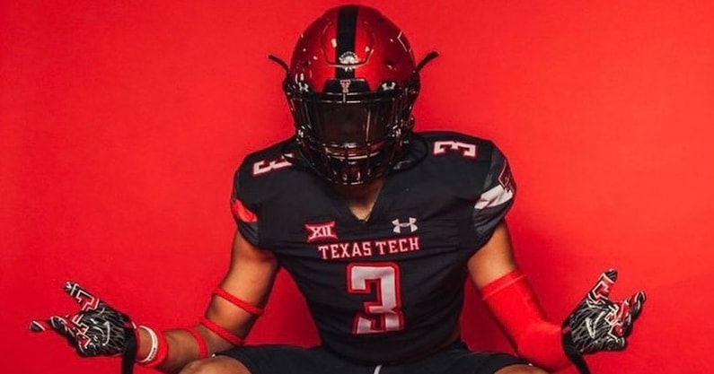 Texas Tech Red Raiders Team-Issued #99 White Jersey from the 2013