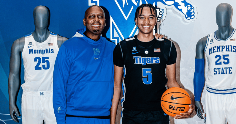 Ashton Hardaway, son of Penny, commits to Memphis to play for