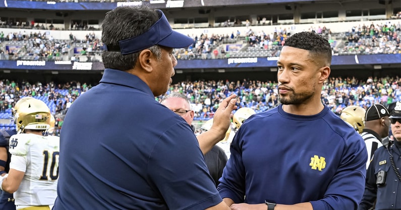 jeff-hafley-credits-marcus-freeman-after-slow-start-for-notre-dame-fighting-irish-in-2022-season