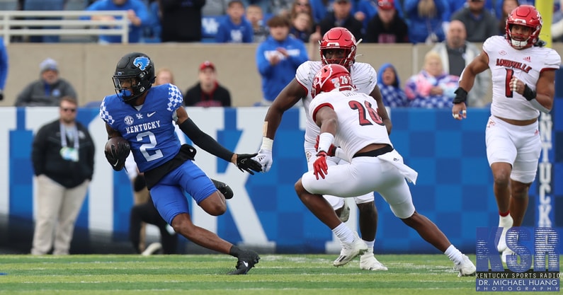 WR Barion Brown is on the On3 - Kentucky Football